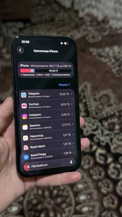 Iphone 15 pro sotiladi xolati ideal