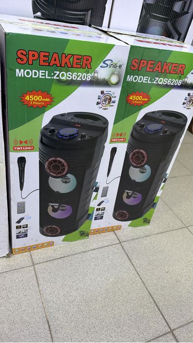 Колонка с микрофоном! Колонки! Доставка