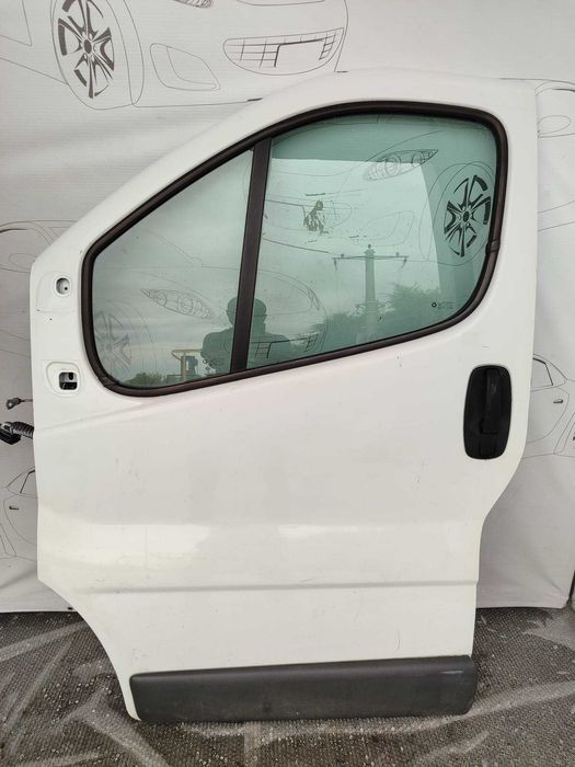 Ușă Față Stânga Opel Vivaro A Comercial Alb 93194149 2011 / [2001-2014] / (11Y)