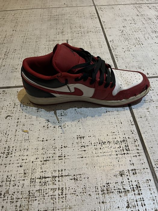Nike Air Jordan 1 Low “Gym Red / White-Black”