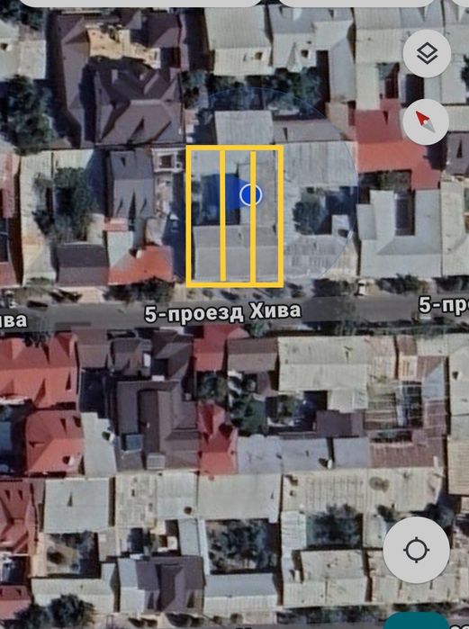 Шахар маркази Метро Новзага якин жойда 6 сотик уй