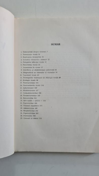 Virusologie medicala Costin Cernescu 1995
Publicata in 1995
