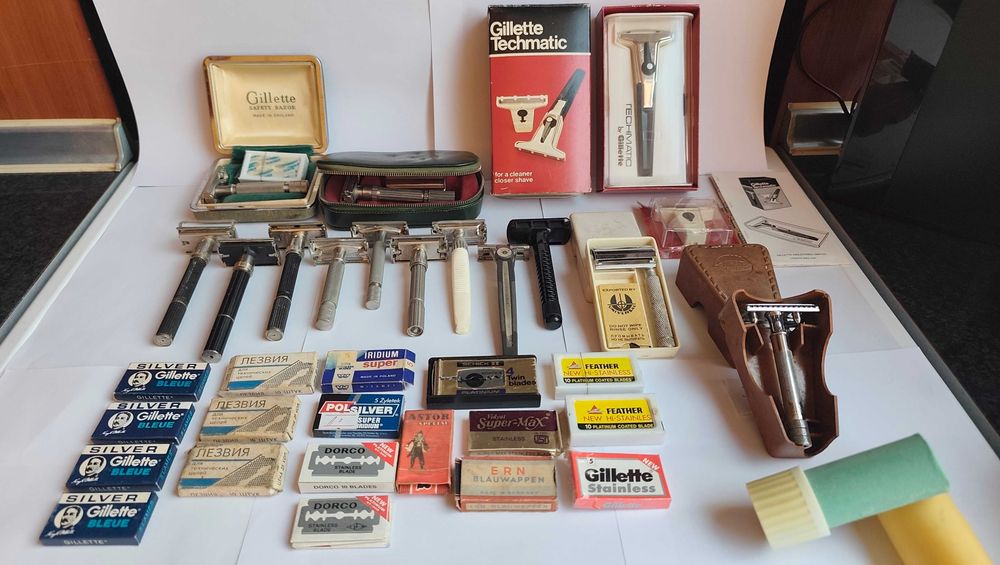 Gillette ретро самобръсначки