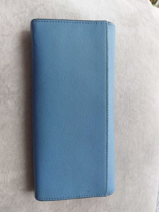 Оригинален портфейл Furla светлосиньо