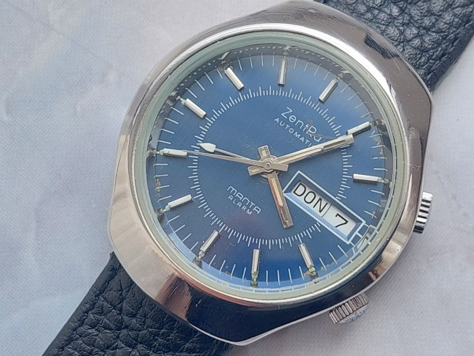 Ceas Automatic ZentRa day-date cu sonerie, colectie vintage