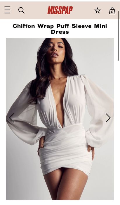 Бяла рокля ,,Misspap”