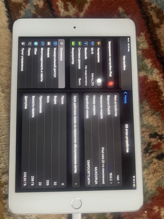ipad mini 5 256gb nano sim