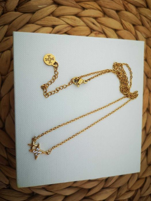 Дамско колие със звезди НОВО