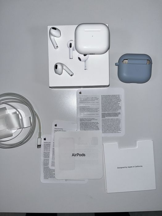 Оригинални AirPods 3 с Фактура от А1 и noise cancelling