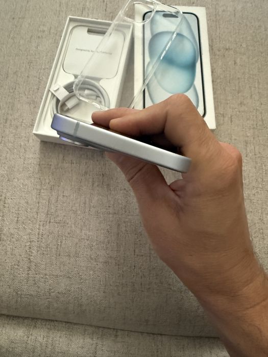 iphone 15 de 128gb blue in stare perfecta