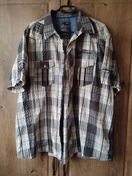 Cămașă 100% bumbac Jim Spencer 45/46 XXL