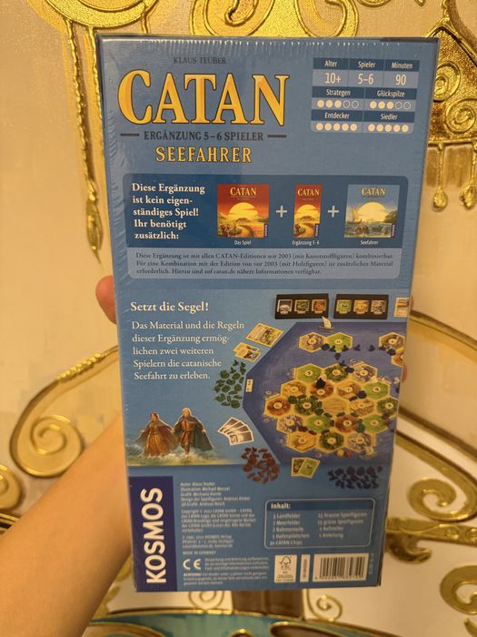 Дополнение Catan Мореходы 5-6 Игроки