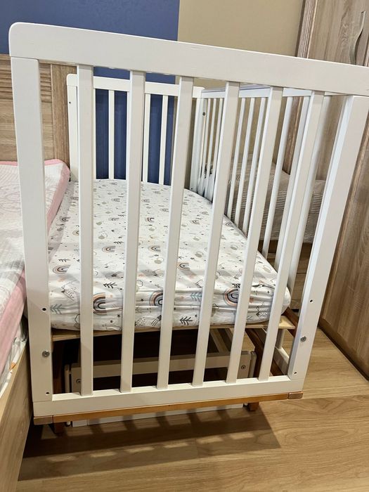 Детская кроватка tomix с матрасом