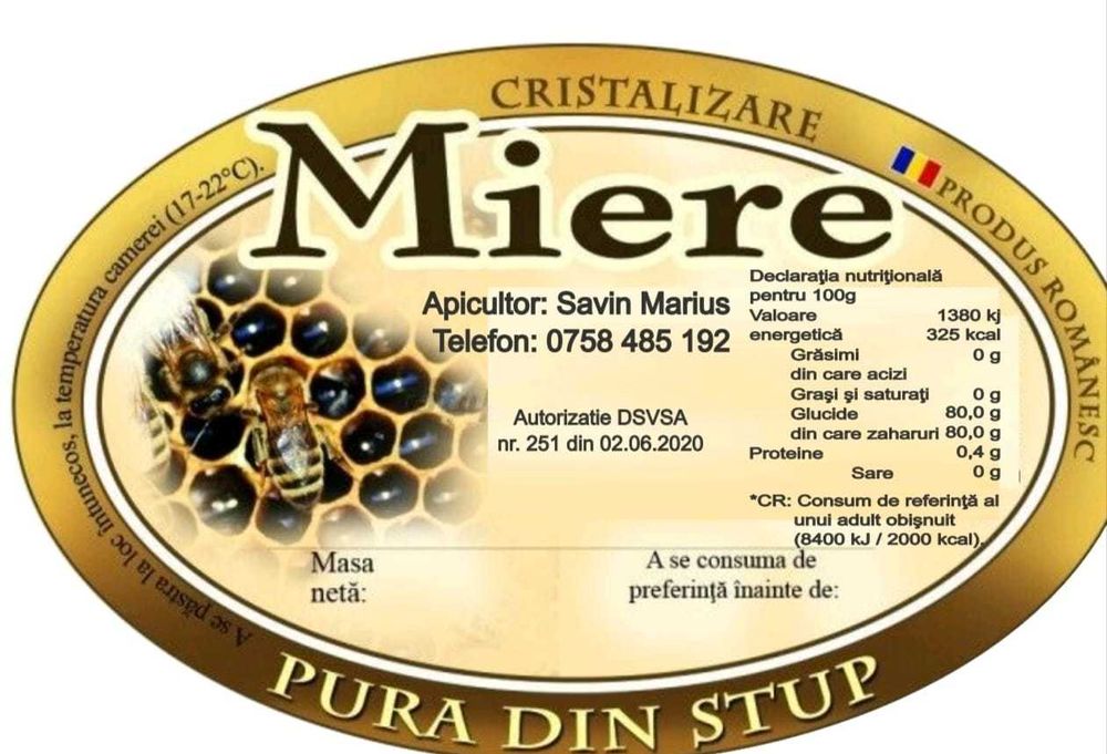 miere de albine naturala tei, poliflora, floarea soarelui