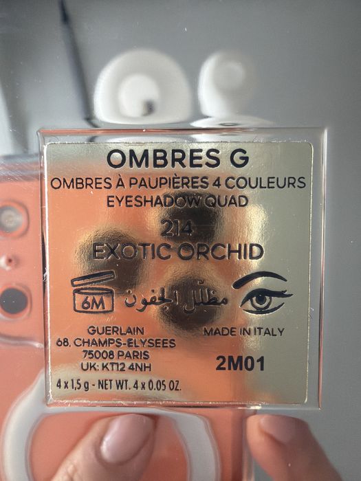 Продам косметику, палетки теней Guerlain и Nars