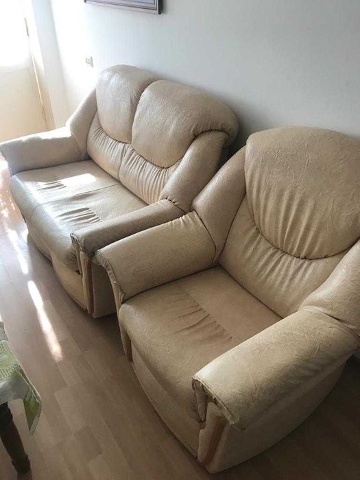 кожаная мебель для гостиной