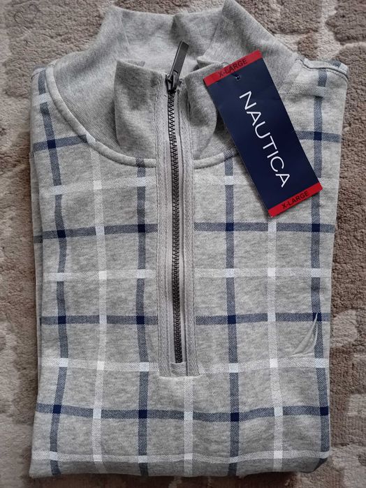 ХЛ Nautica Коледни и  пуловер вълна,акрил т.син
