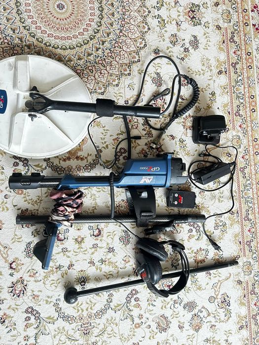 Металл искатель.  MINELAB. GPZ 7000