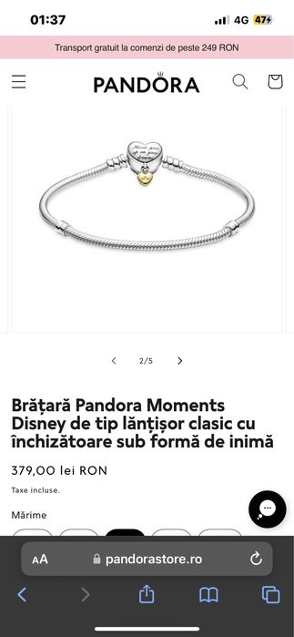 Bratara Pandora.