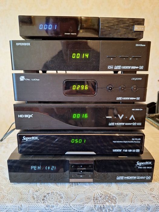 Спутниковые тюнеры.