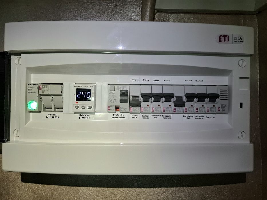 Inlocuire / schimbare tablou electric de sigurante  Navodari