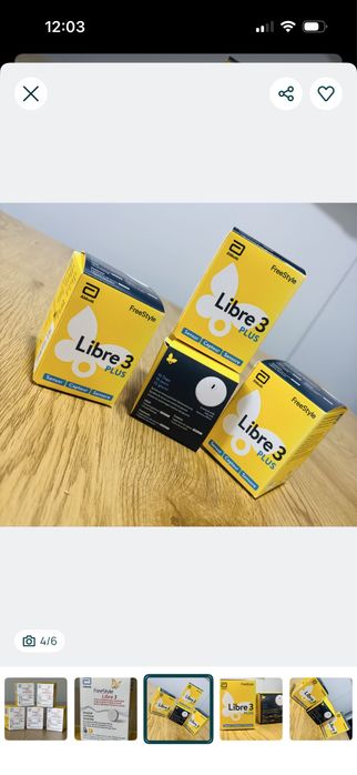 Senzor glicemie Libre 3 si Libre 3 plus