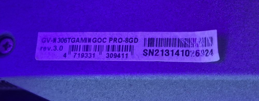 Placa video RTX 3060 TI Gaming OC PRO 8GB RGB Fusion