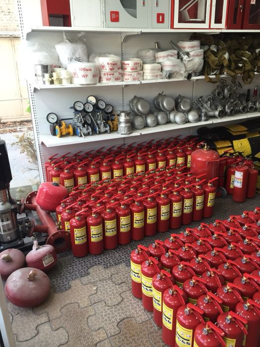 Огнетушитель Россия срок гарантия 3 йил барча турли огнетушителл бор