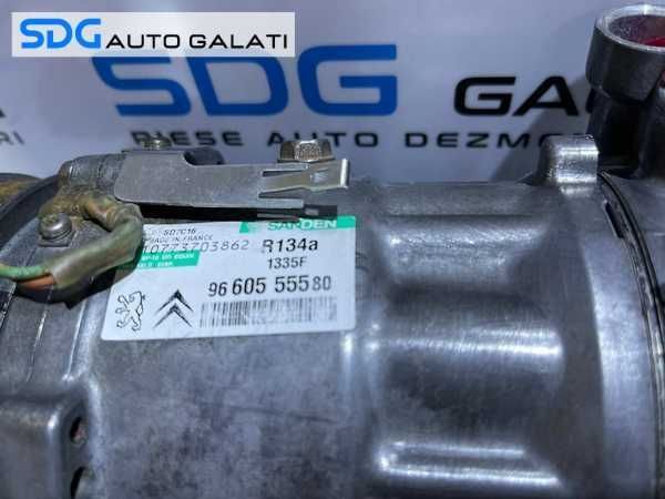Compresor AC Aer Conditionat Citroen C5 2.7 HDI 2007 - 2017 Cod 9660555580
