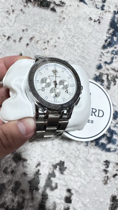 Мужские часы Versace Sport Tech | Сапфир | Хронограф