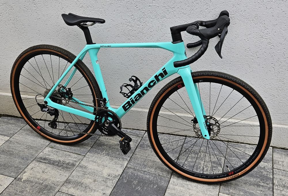 Bianchi Impulso Comp bicicleta gravel bike Carbon M GRX 2x12