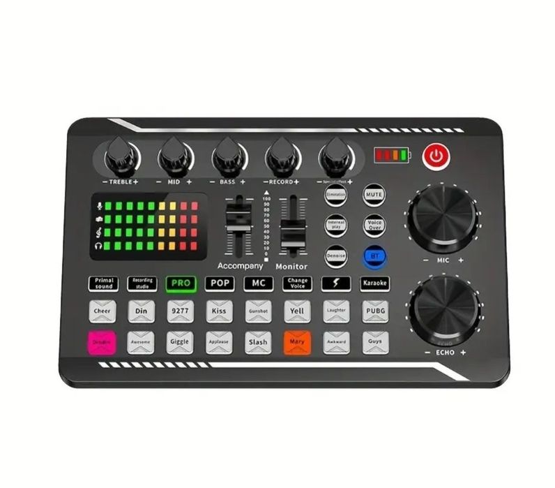 Placa de sunet externa cu Bluetooth și efecte sunet