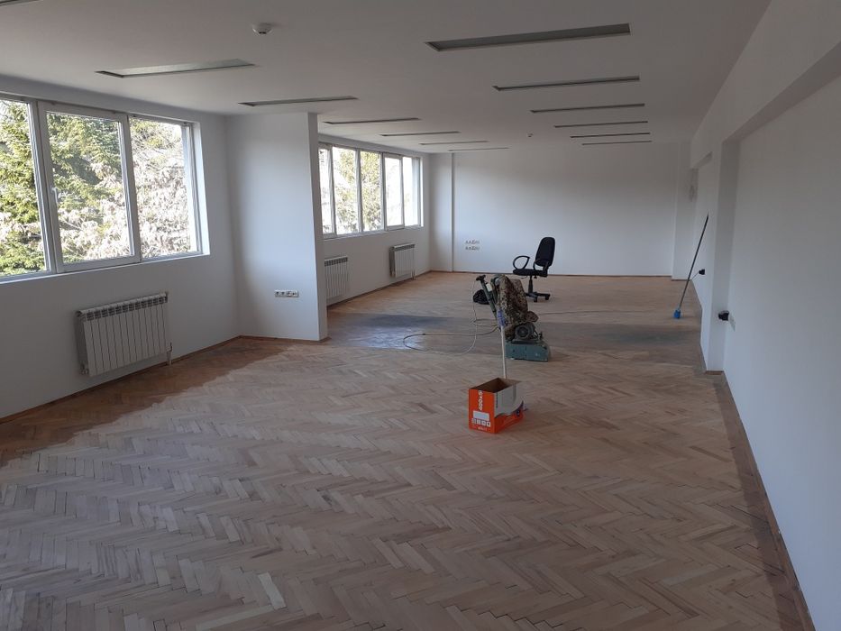 Безпрахово циклене и лакиране на паркет