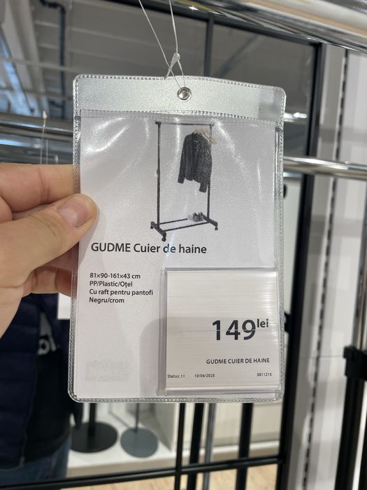 2 bucati cuier haine Gudme Jysk