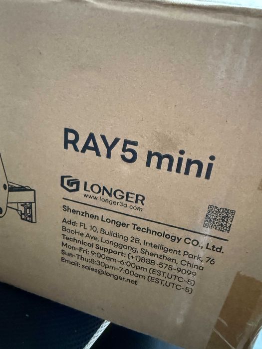 LONGER Ray5 mini 2.5W CNC de gravat cu laser