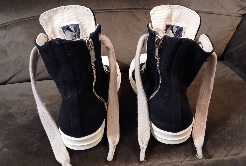 Rick Owens Ramones DRKSHDW Jumbo Lace 46 обувки