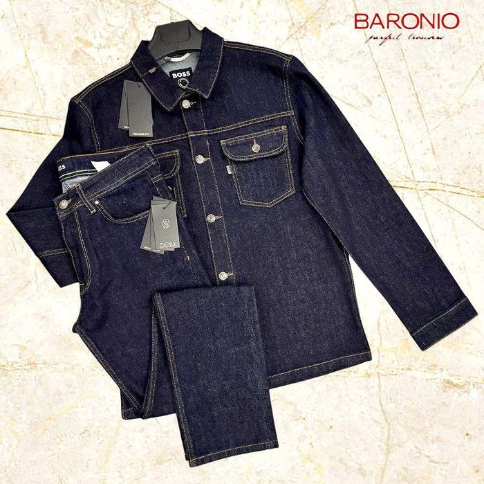 Мужской Джинсовый комплект 
              MONTANA 
Размеры: M L XL XXL