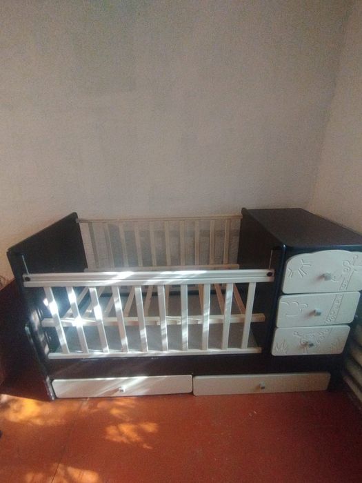 Детская кровать качалка