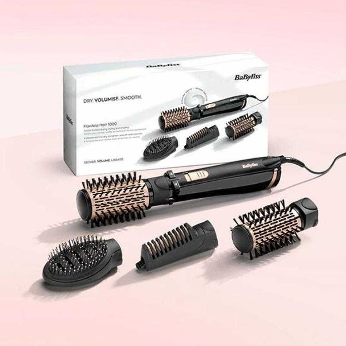 Оригинальный Фен расчёска/Фен с крутящейся щеткой Babyliss Fen taroq