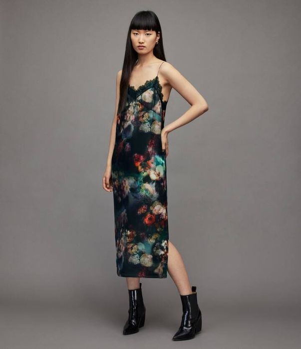 Платье ALLSAINTS L. XL оригинал скидка бренд брендовое. 48-50 черное