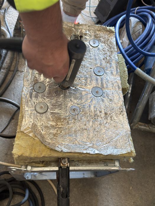 Hbs Cdi 502 aparat sudura cuie bolturi filetate in punct esab fronius termoizolatie tubulatura ventilatie aer