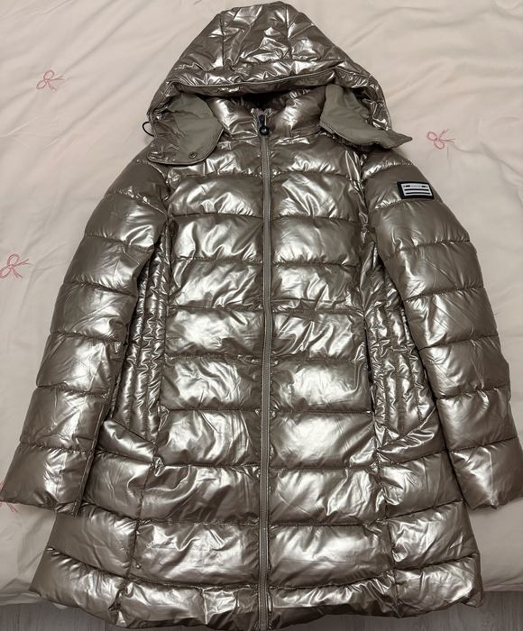 Дамско зимно златисто яке, размер S