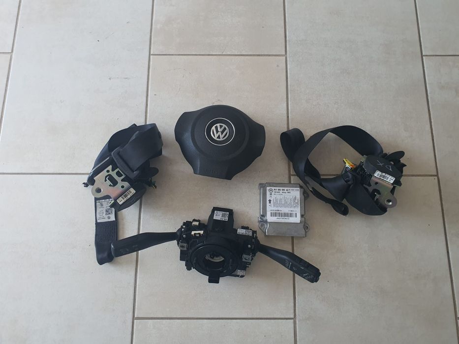 kit airbag volan calculat airbag centuri spirala volan cu manete vw...