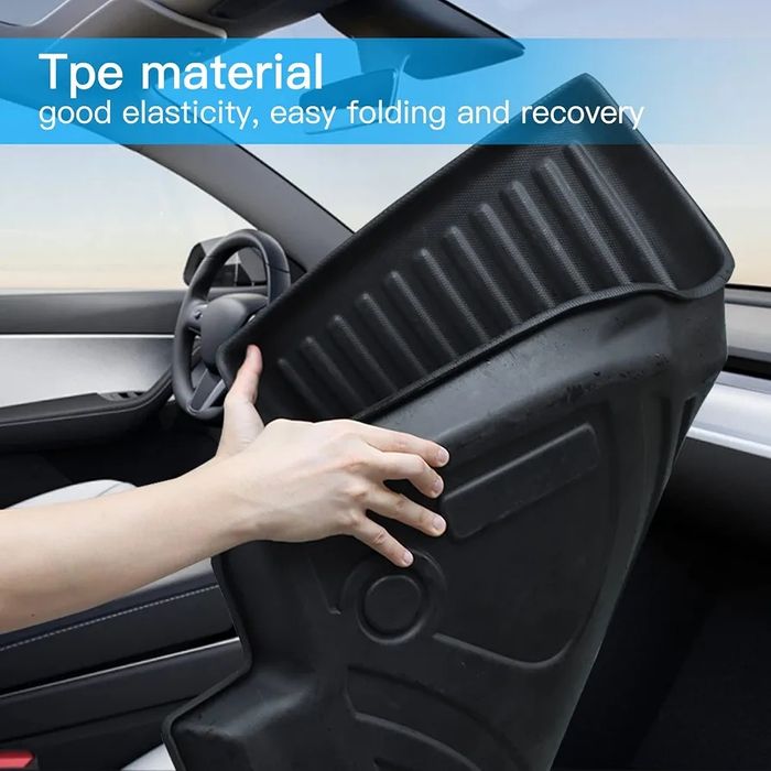 К-кт 3 части 3D трислойни TPE стелки за Tesla Model 3 (2019-2023), NOVSIGHT, черни