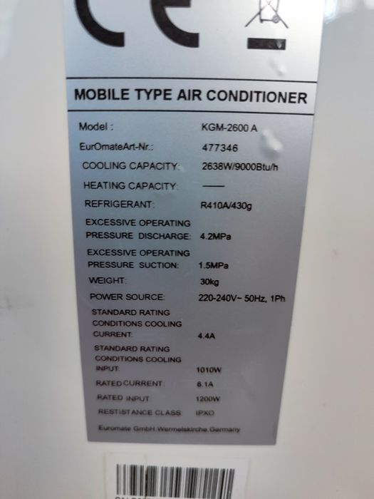2 aparate aer condiționat noi