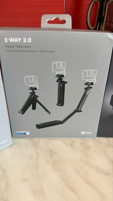 GoPro MISSION 1 PRO 8K60 50MP 1” + Grip + 3-Way 2.0 + 2x Chesty
