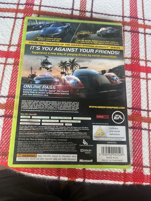 Need for speed hot pursuit xbox360