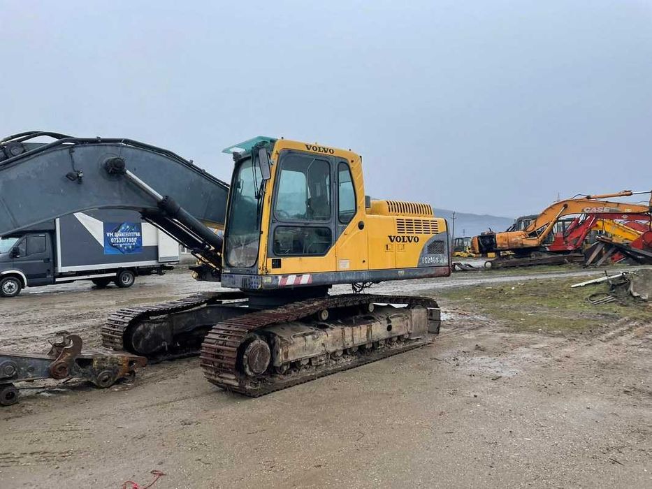 Cabina excavator pe senile Volvo EC 240 BLC piese