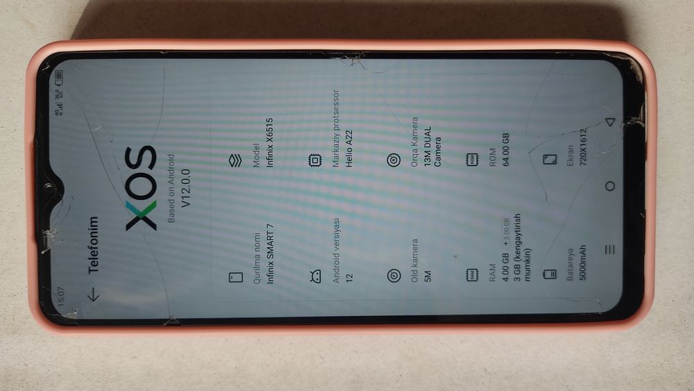 Infnix Smart 7 Yangi