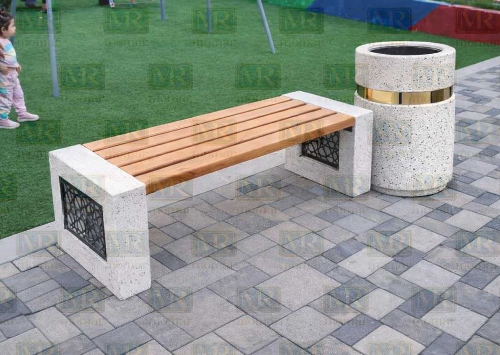 Урна для мусора ЖБИ skomeyka urna kashpo скомейка вазон